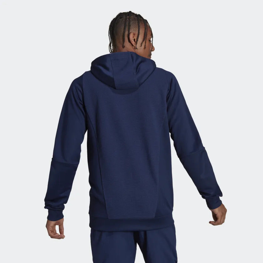 Sweat à capuche Espagne - Bleu/Rouge/orange