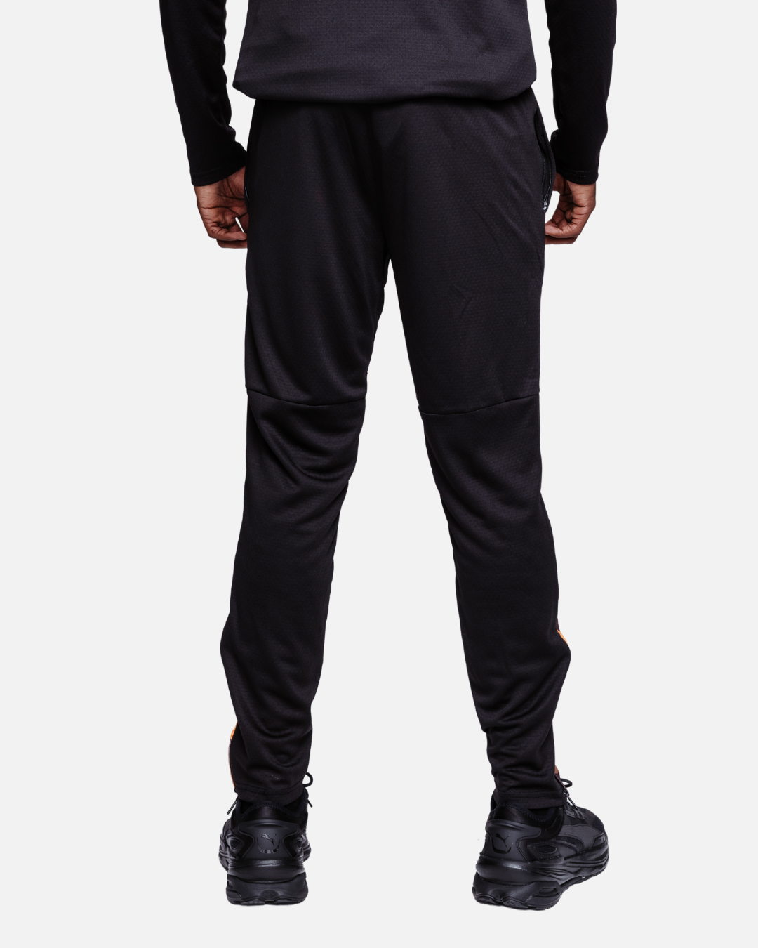 Pantalon d'entrainement OM - Noir/Orange